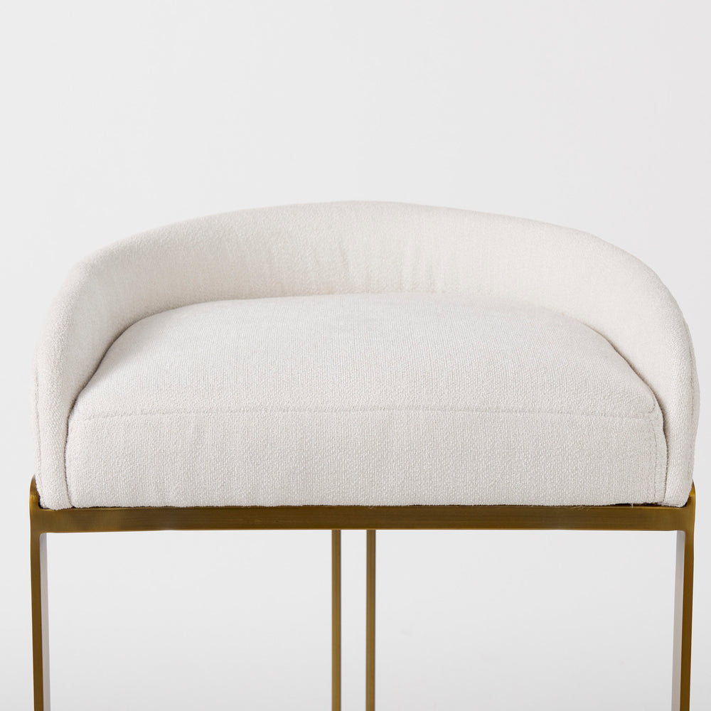 Hollyfield Fabric Seat Stool