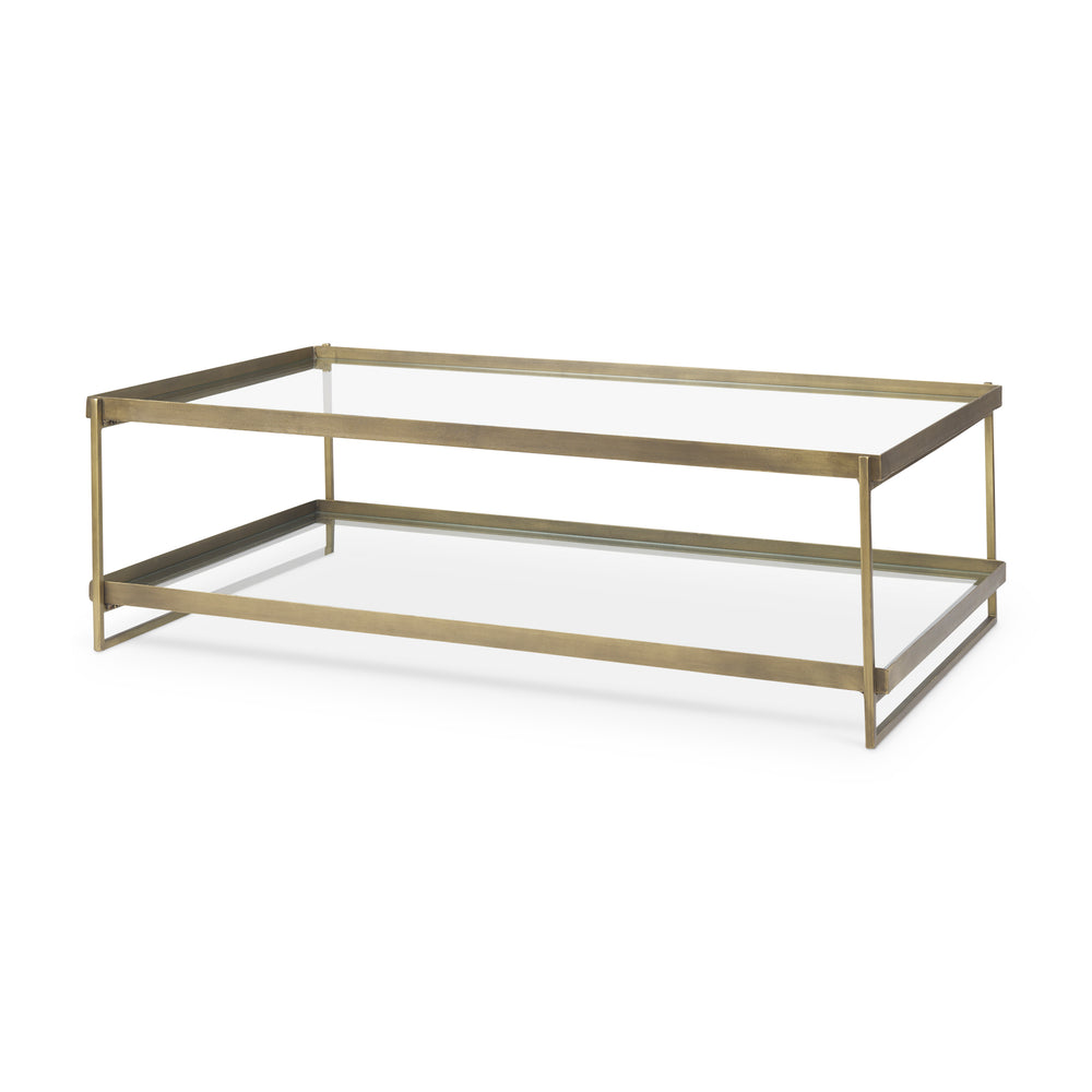 Trey  Glass Coffee Table