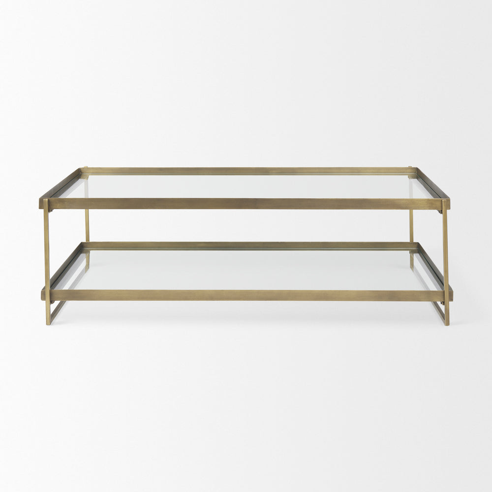 Trey  Glass Coffee Table