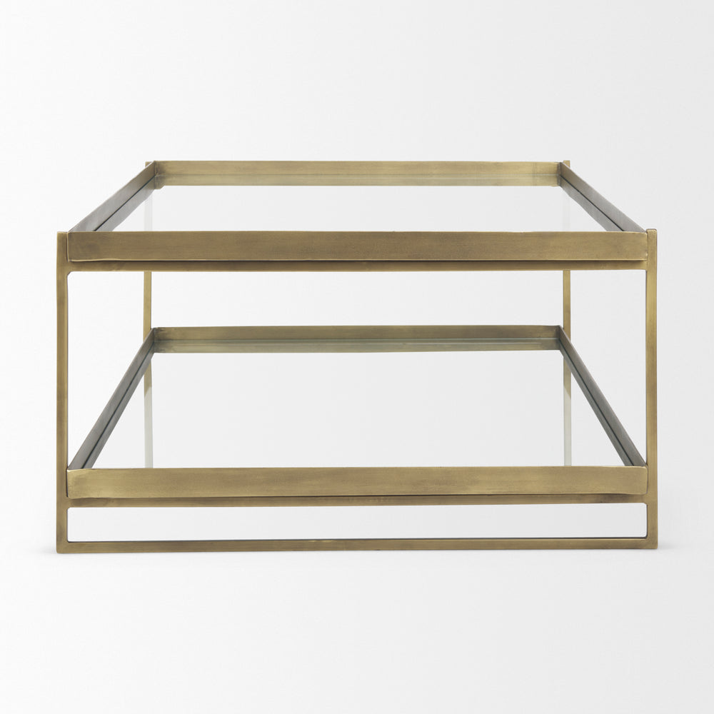 Trey  Glass Coffee Table