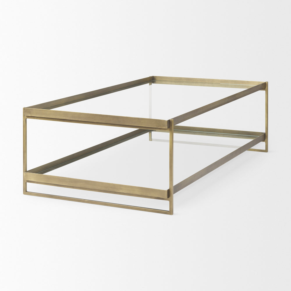 Trey  Glass Coffee Table