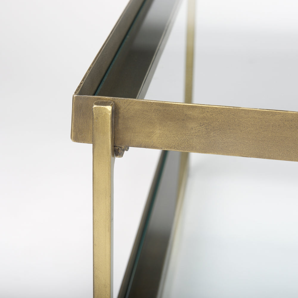 Trey  Glass Coffee Table