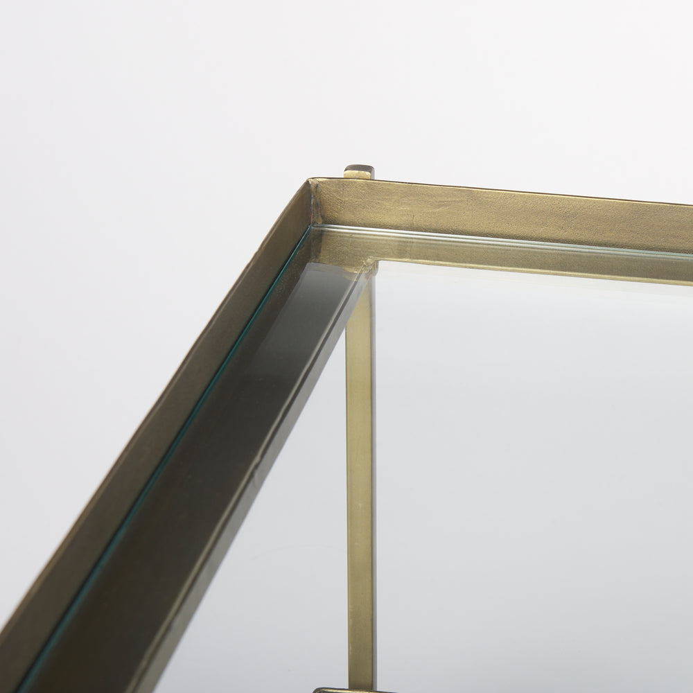 Trey  Glass Coffee Table