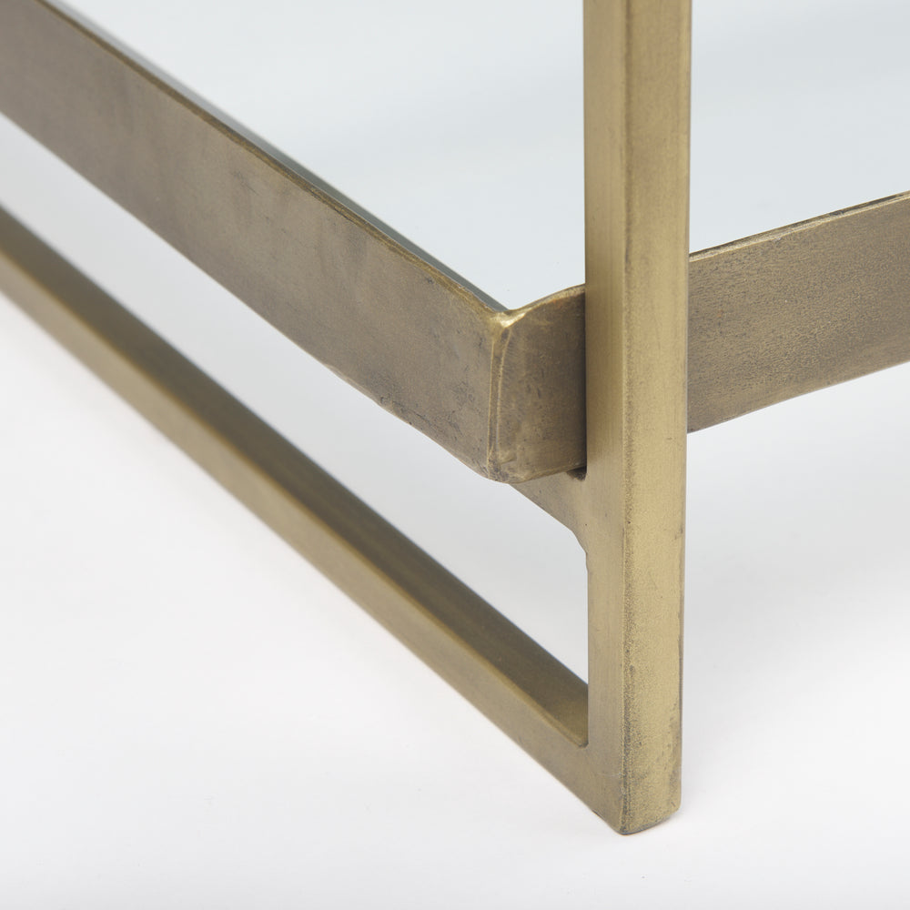 Trey  Glass Coffee Table