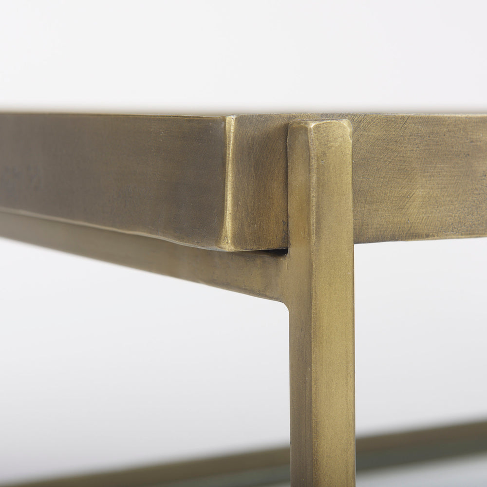 Trey  Glass Coffee Table