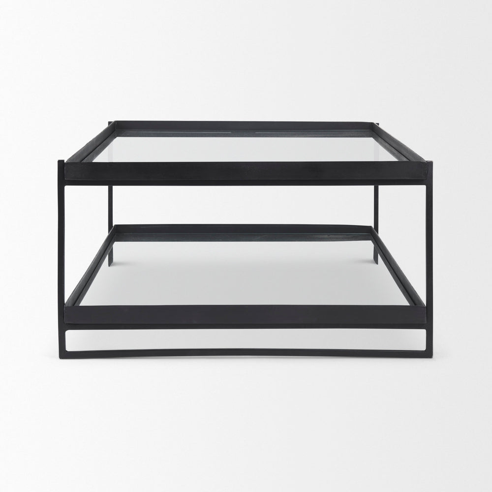 Trey  Glass Coffee Table