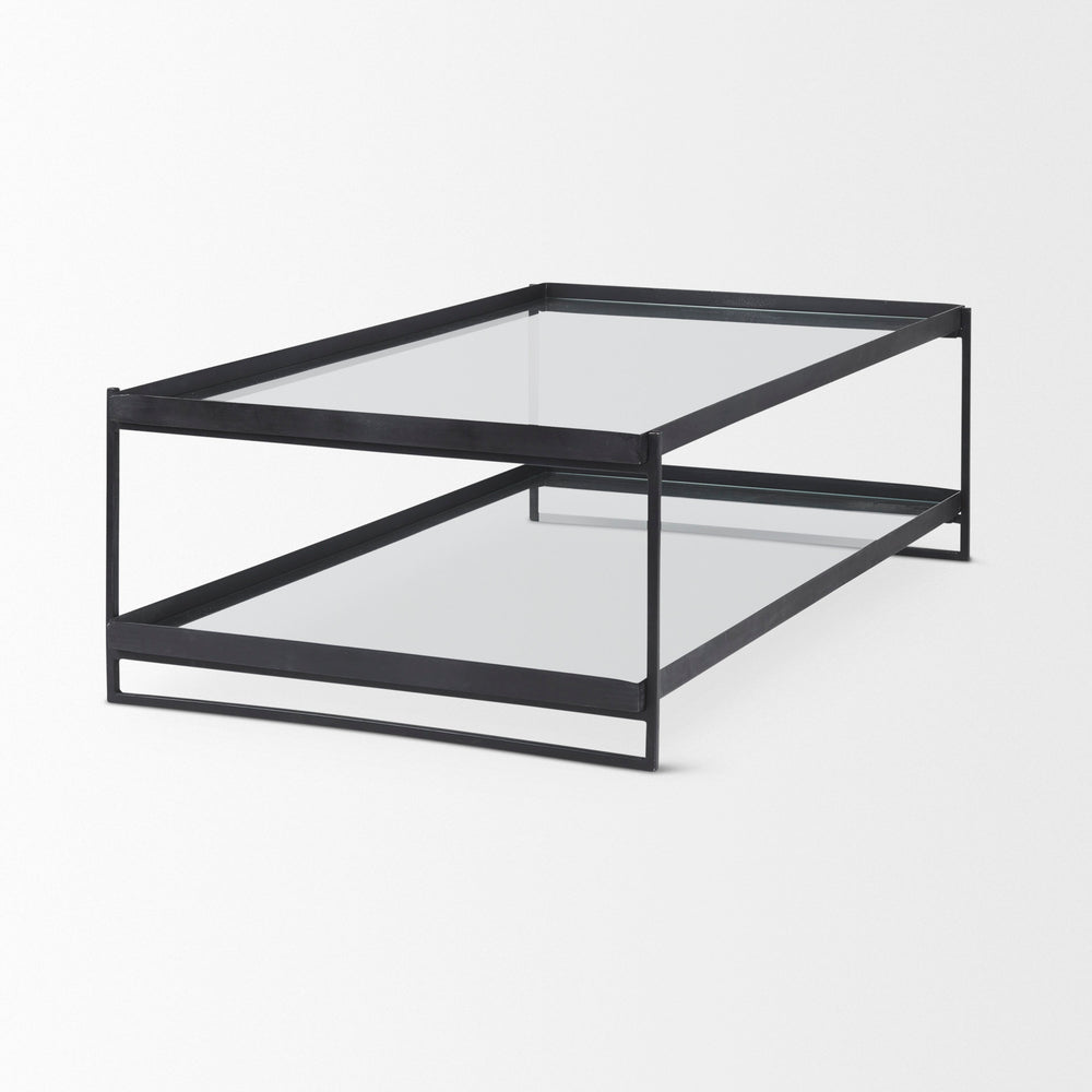 Trey  Glass Coffee Table