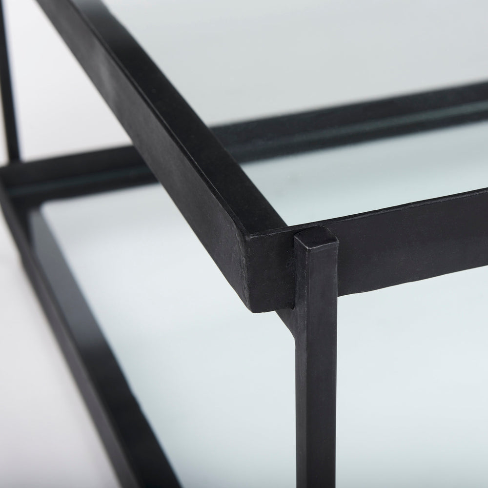 Trey  Glass Coffee Table