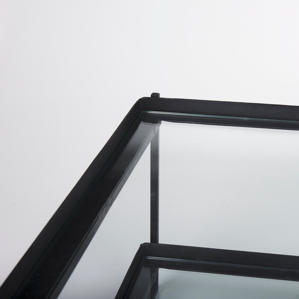 Trey  Glass Coffee Table