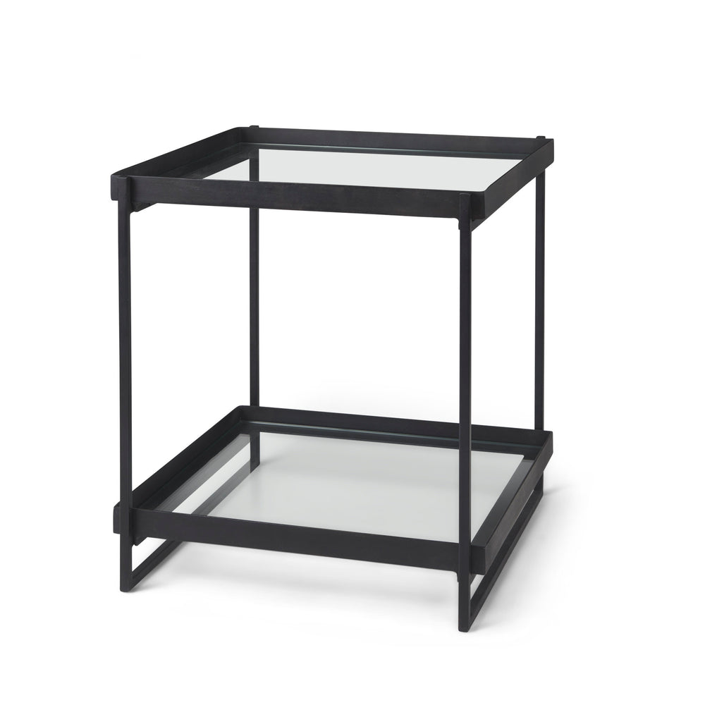 Trey Glass Accent Table