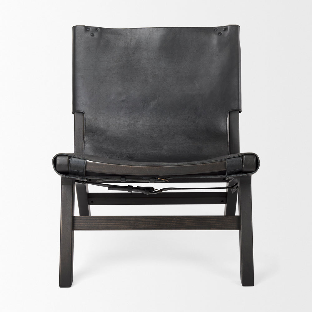 Elodie Leather Accent Chair
