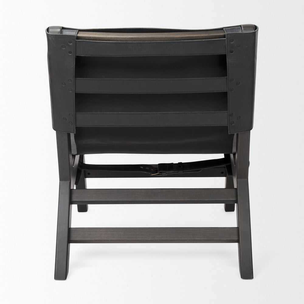 Elodie Leather Accent Chair