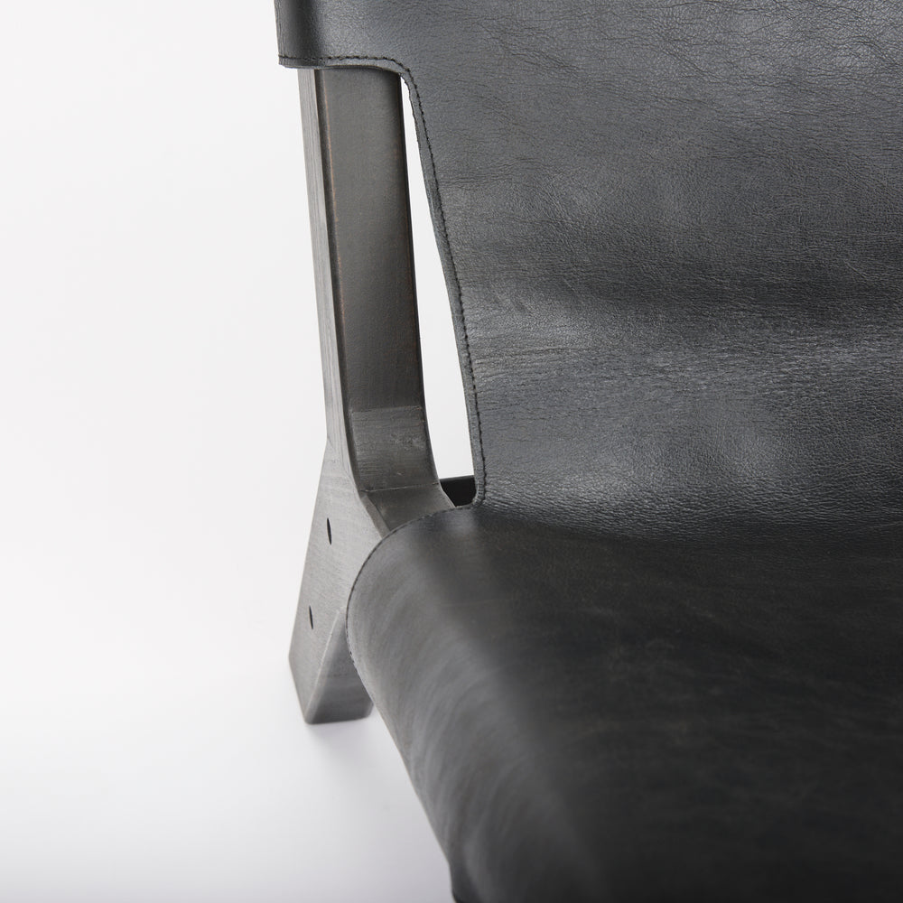 Elodie Leather Accent Chair