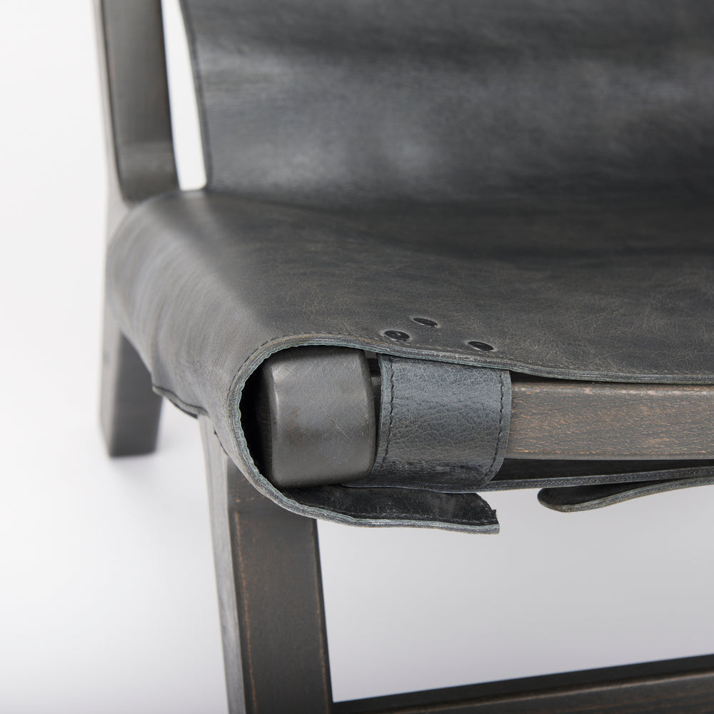 Elodie Leather Accent Chair