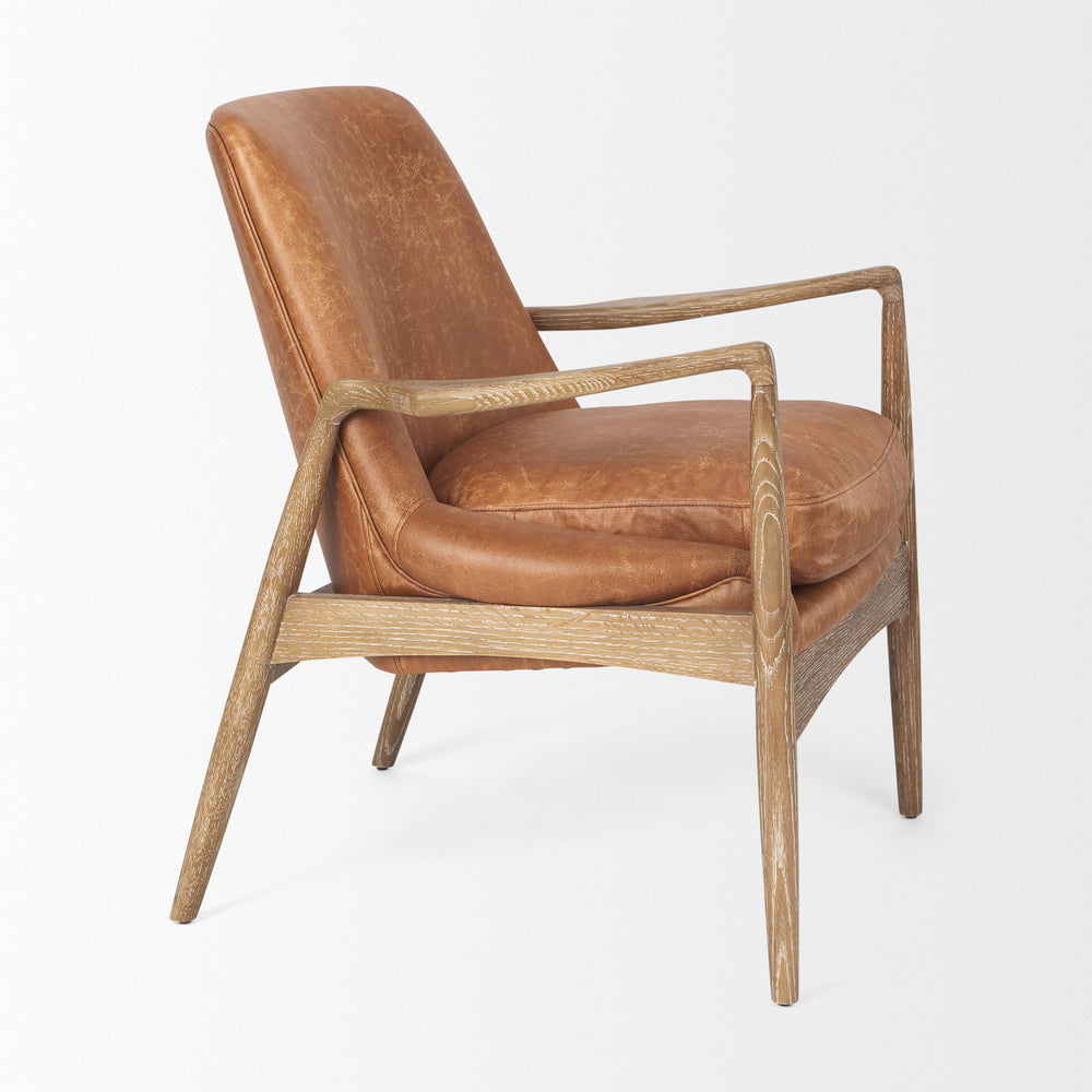 Westan Leather Accent Chair