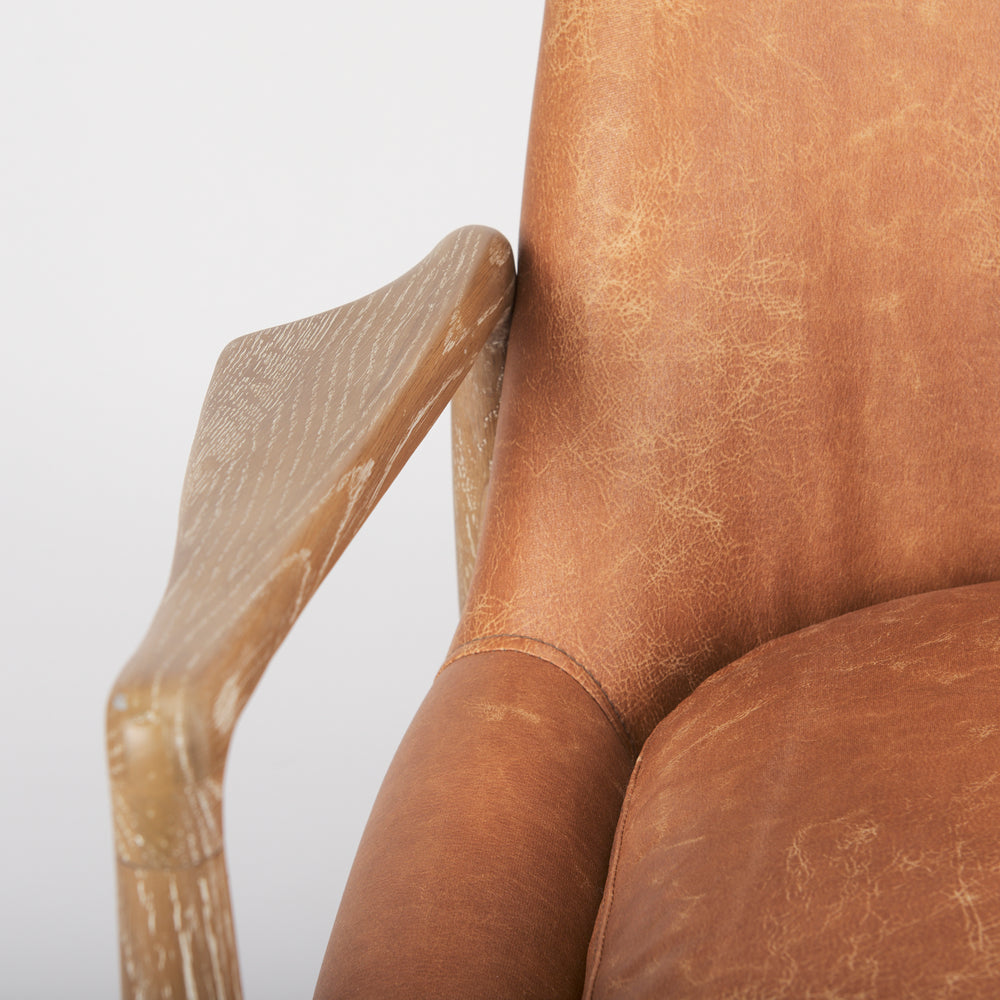 Westan Leather Accent Chair
