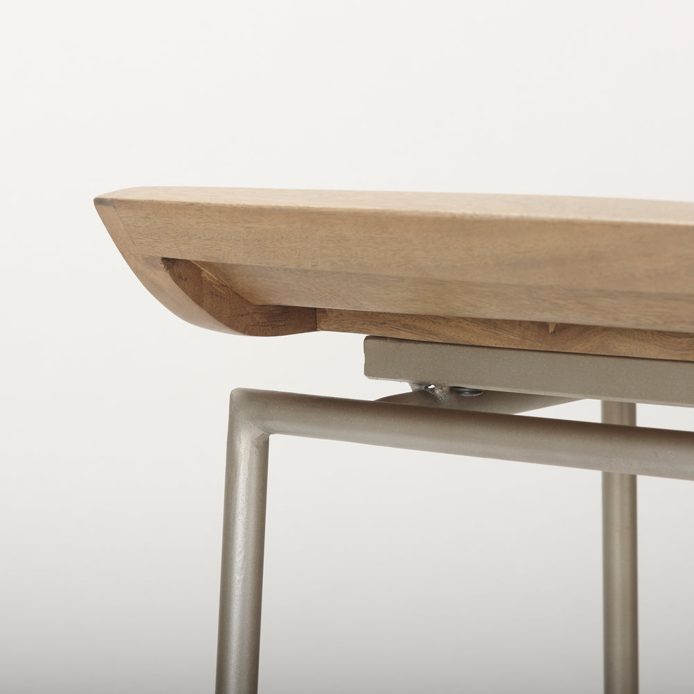 Givens Wood Seat Stool