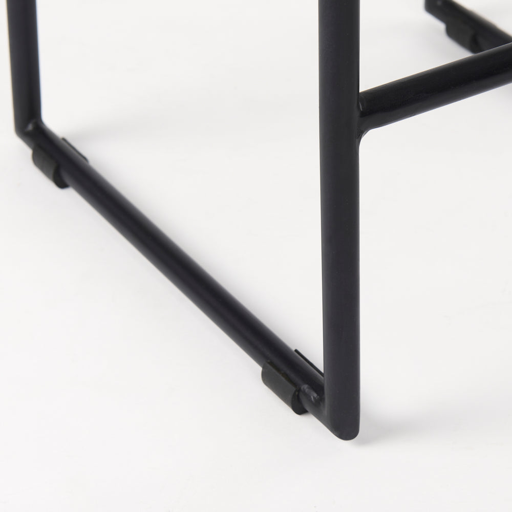 Givens Wood Seat Stool