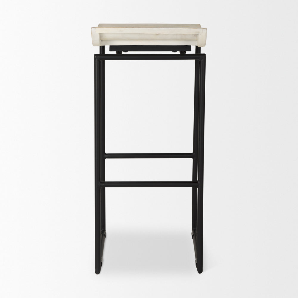 Givens Wood Seat Stool