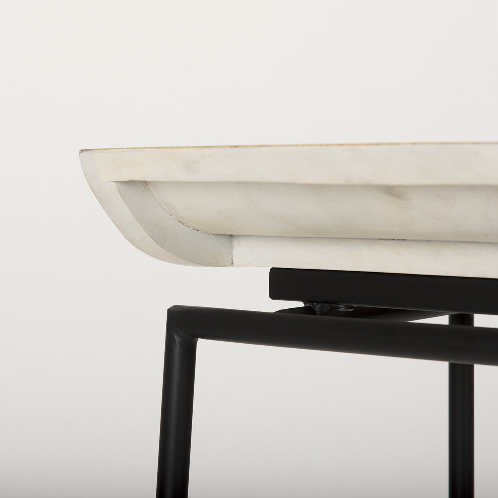 Givens Wood Seat Stool
