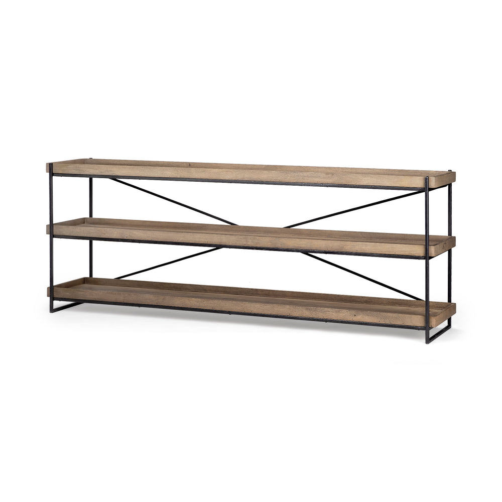 Trey  Wood Console Table