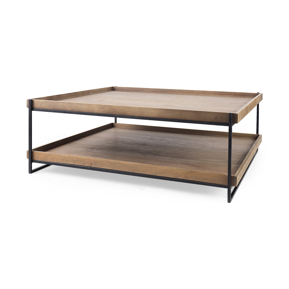 Trey Wood Coffee Table