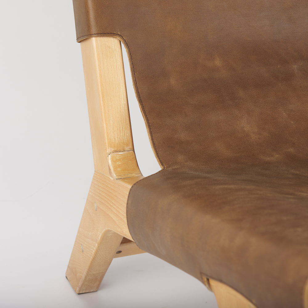 Elodie Leather Accent Chair