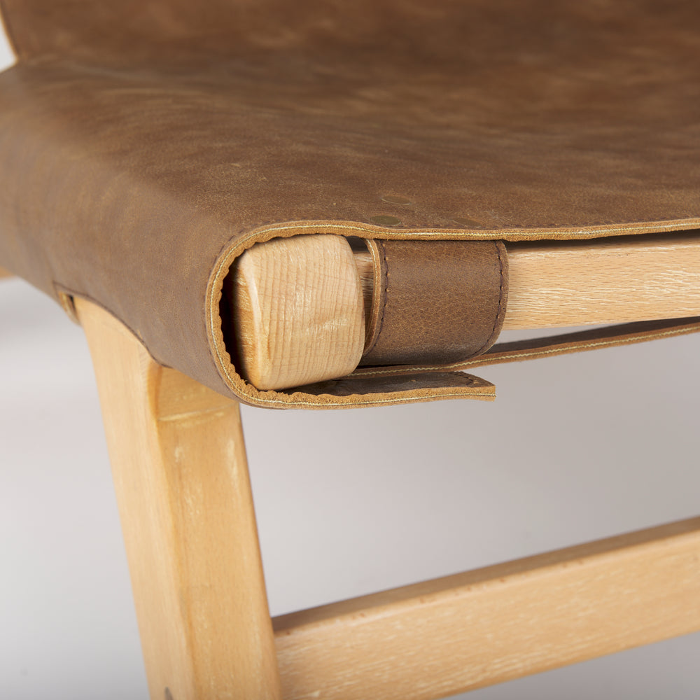 Elodie Leather Accent Chair