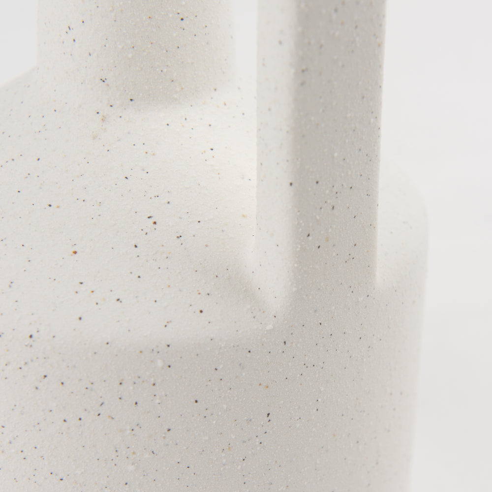 Burton White Jug Vase