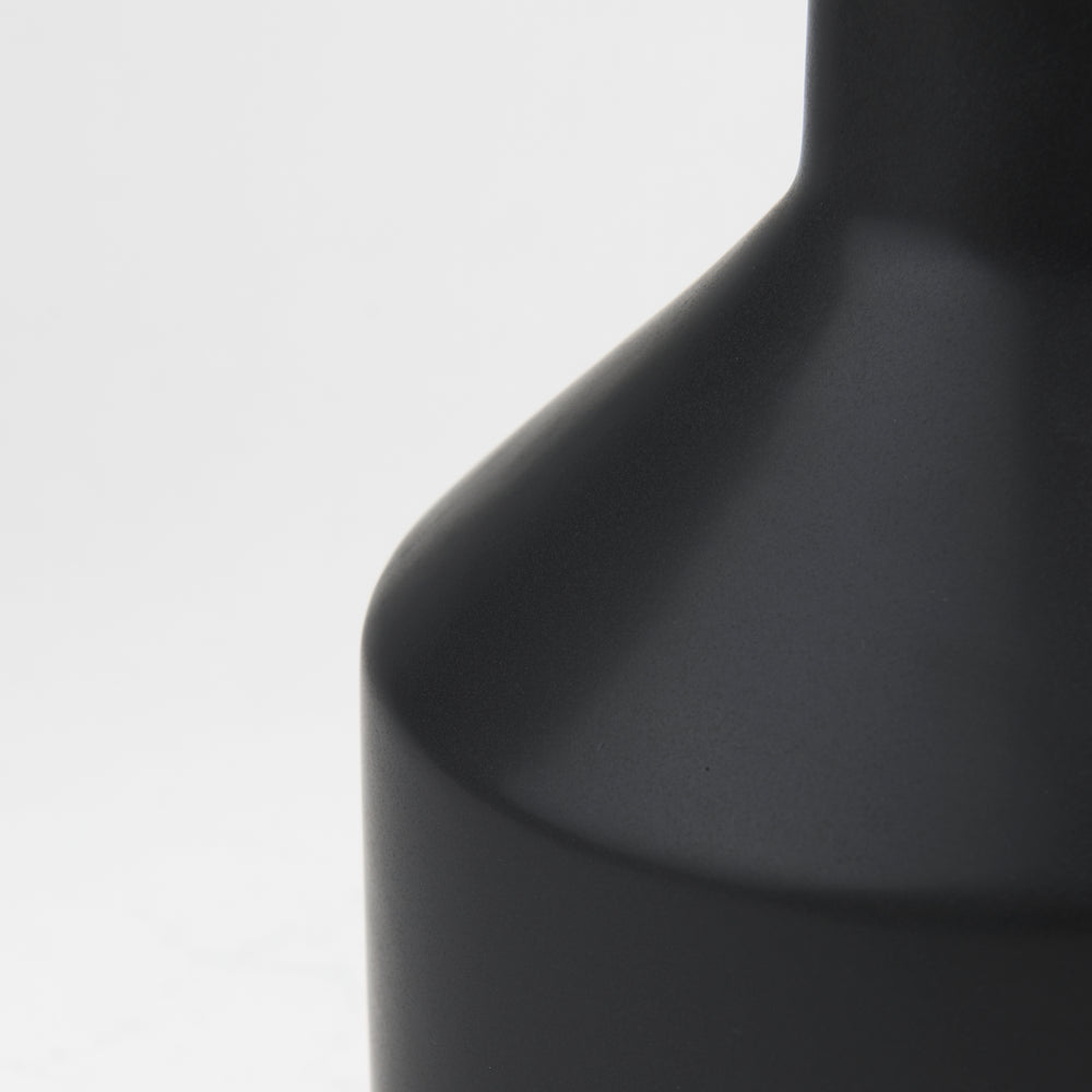 Burton Matte Black Jug Vase
