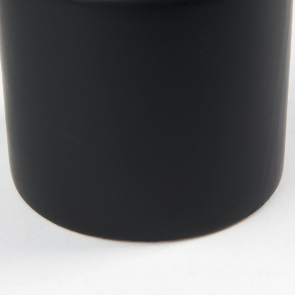 Burton Matte Black Jug Vase