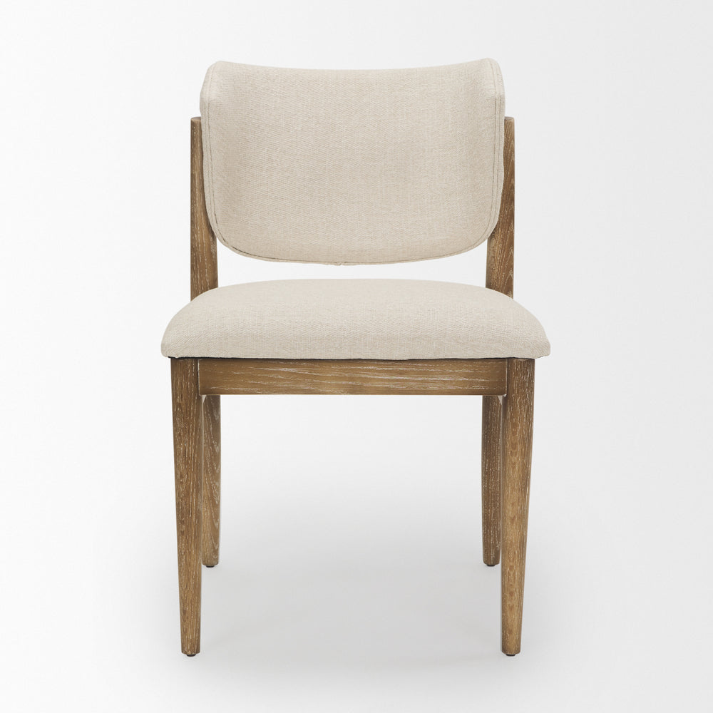 Chaise de salle à manger en tissu Cline