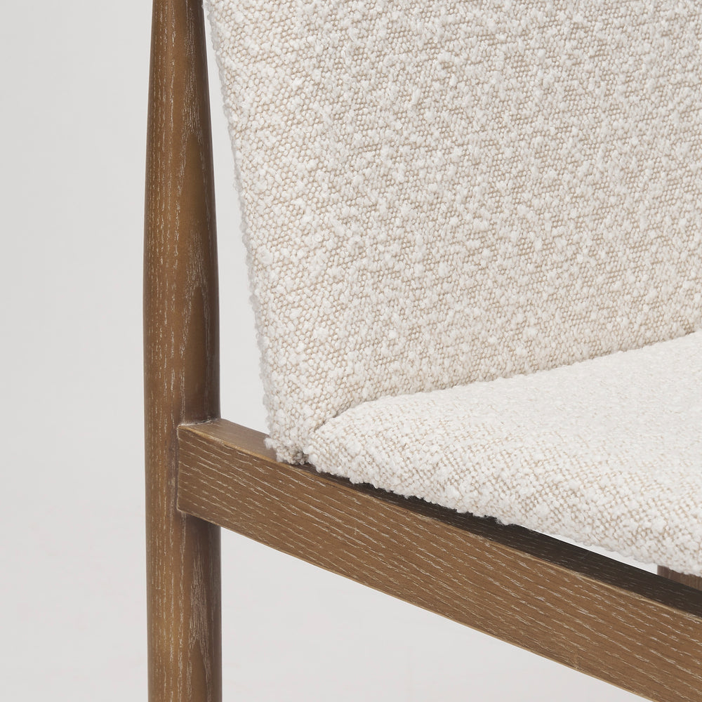 Chaise de salle à manger en tissu Cavett