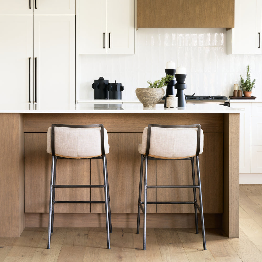 Kavalan Upholstered Seat Bar/Counter Stool