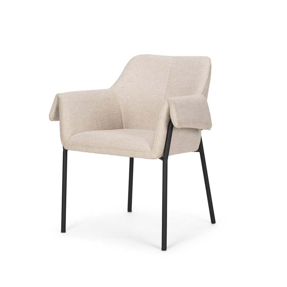 Brently Fabric Dining Armchair