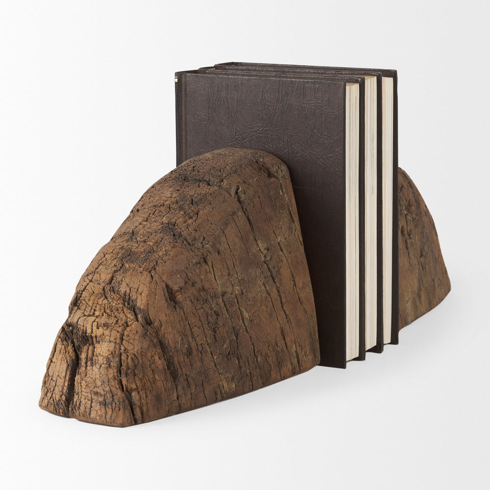 Incana Wooden Bookends