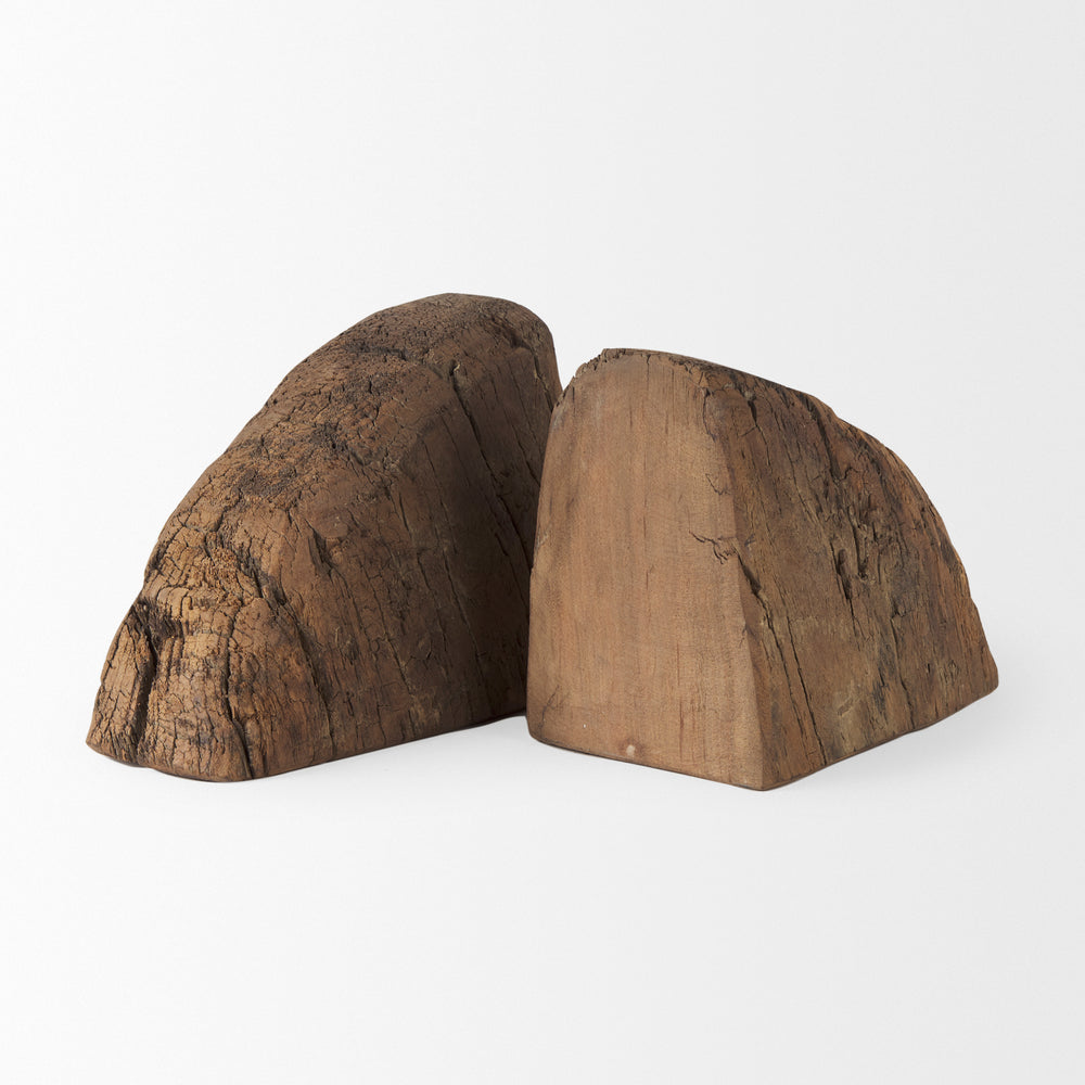 Incana Wooden Bookends
