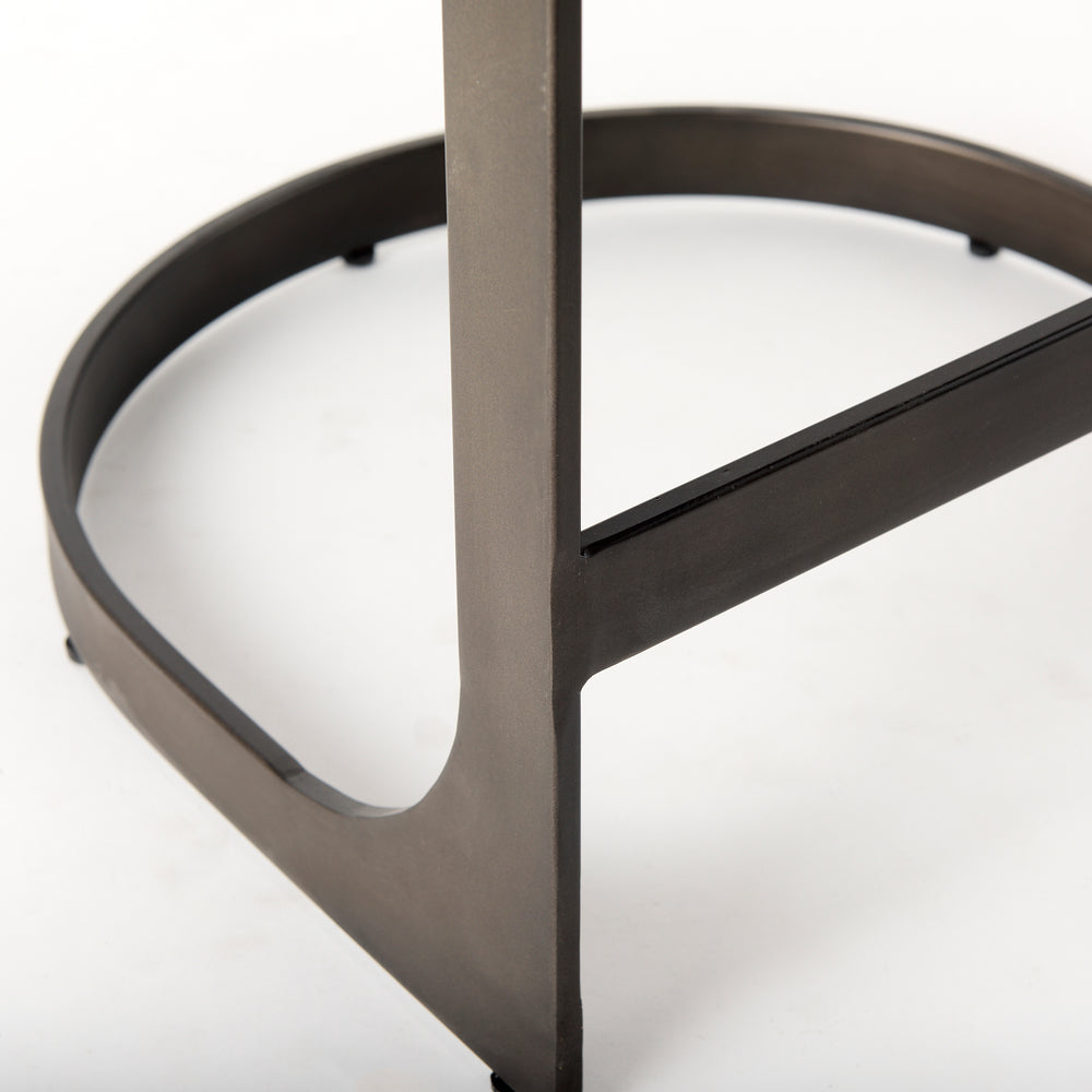 Tyson Suede Seat Stool