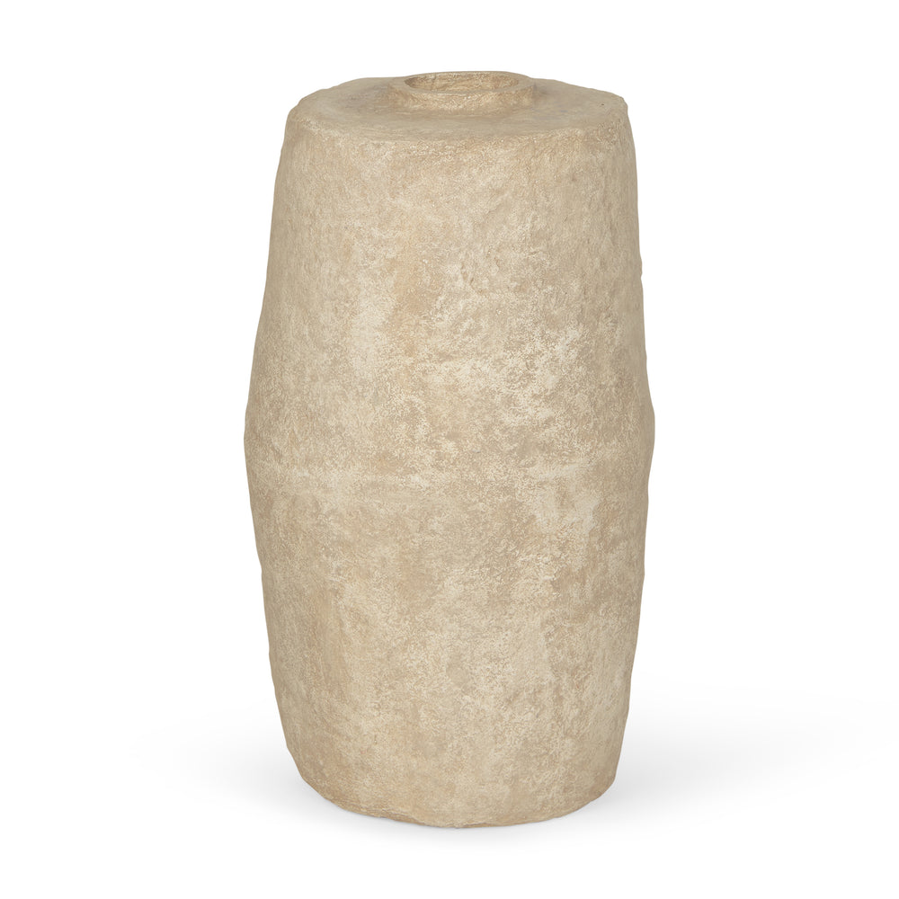 Rama Beige Floor Vase