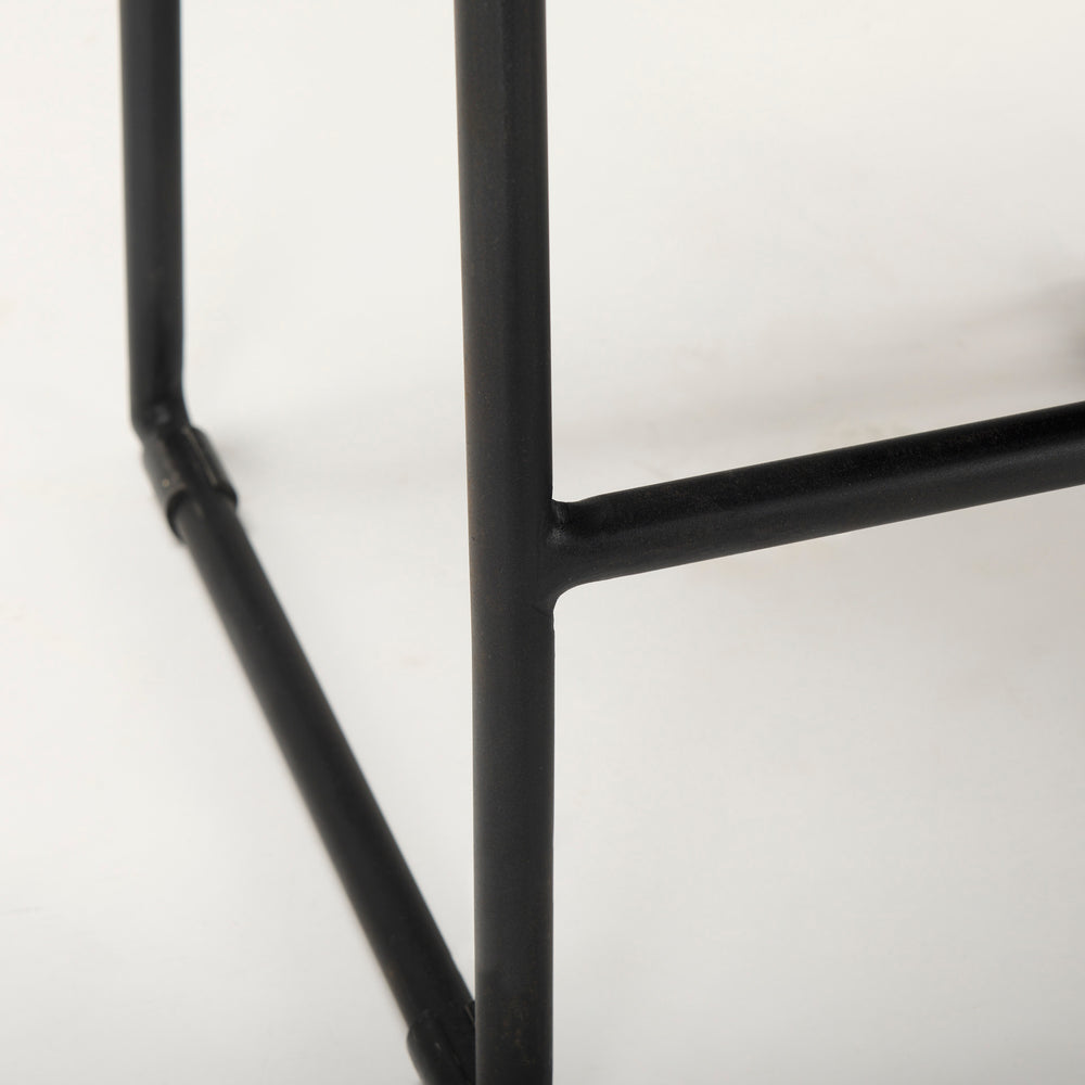 Givens Wood Seat Stool