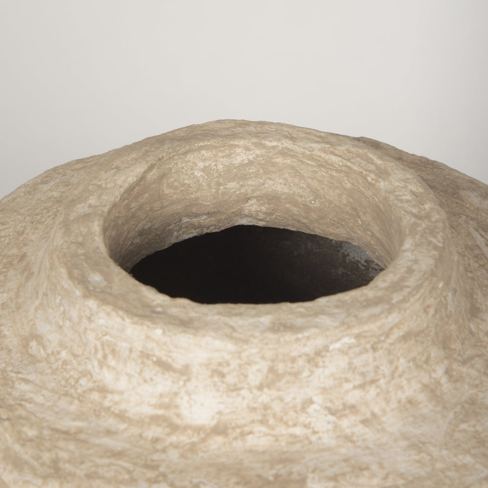 Rama Beige Floor Vase
