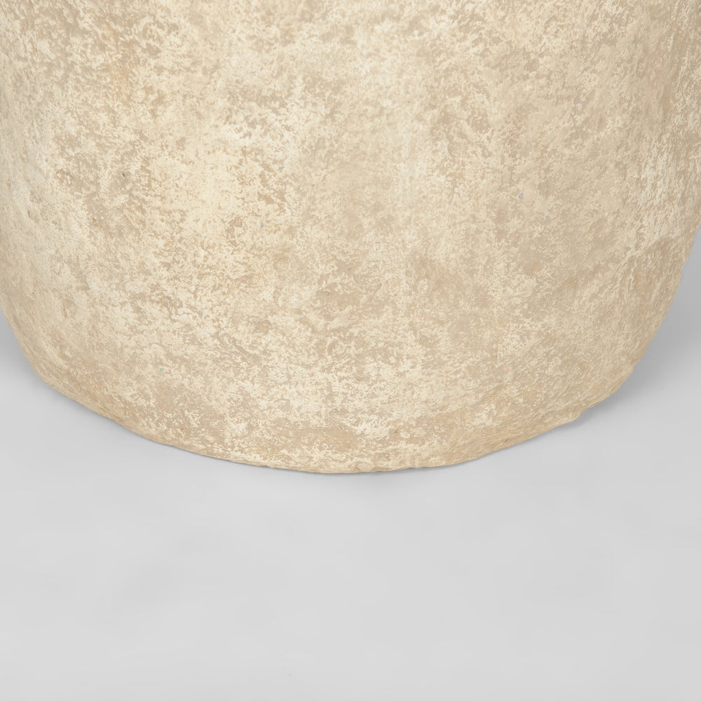Rama Beige Floor Vase