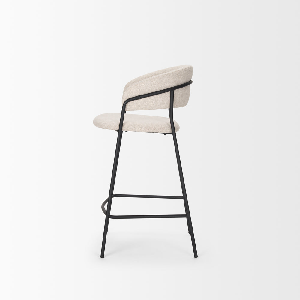 Carolyn Fabric Seat Stool