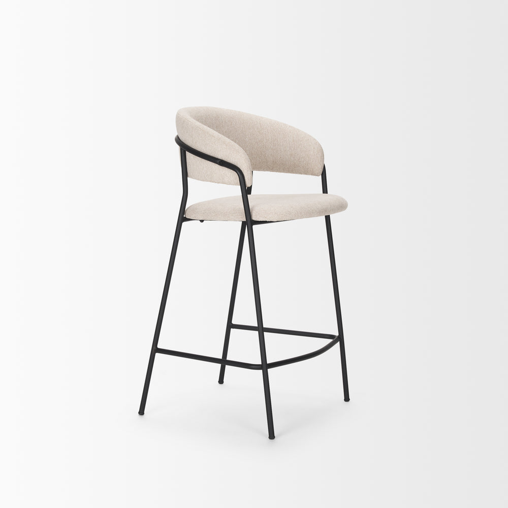 Carolyn Fabric Seat Stool