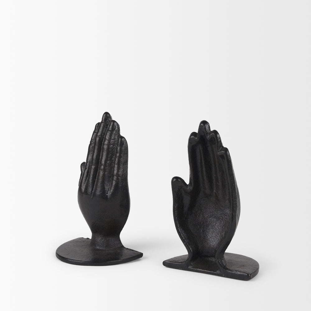 Praying Hands Bookends