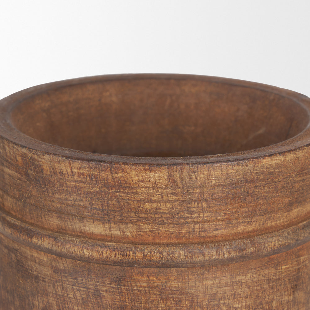 Porta Wooden Pot