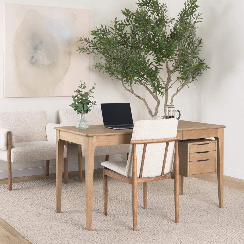 Chaise de salle à manger en tissu Cavett