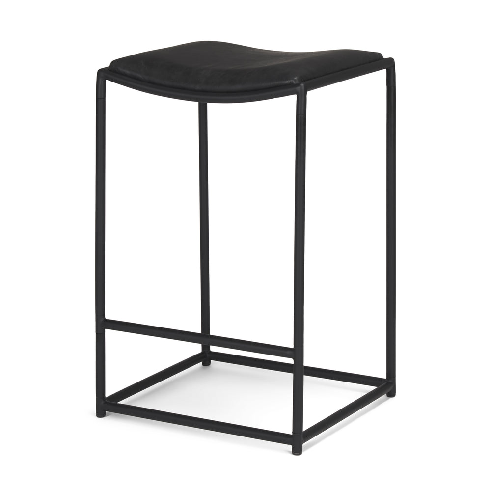 Taniel Leather Seat Stool