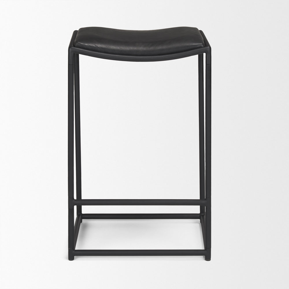 Taniel Leather Seat Stool