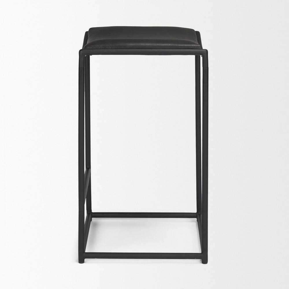 Taniel Leather Seat Stool